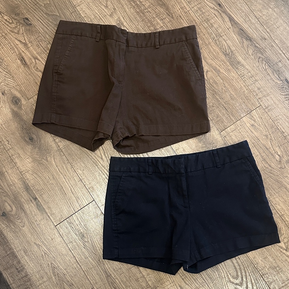 Women’s Land ‘N Sea Low-Rise Shorts Black & Brown 8 & 8P Pockets & Beltloops